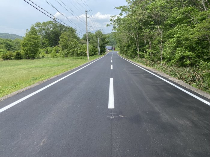 一般国道455号薮川地区舗装補修工事