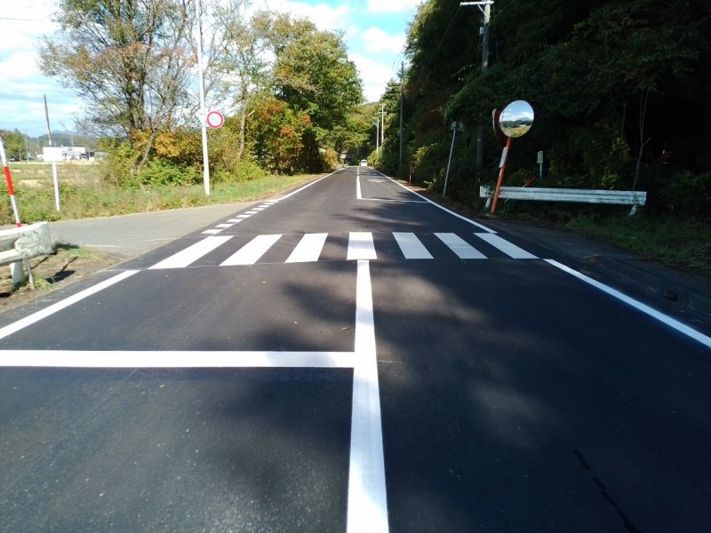 一般県道渋民田頭線好摩地区舗装補修工事