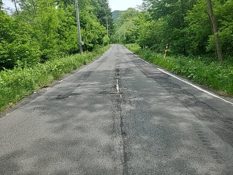 一般国道455号薮川地区舗装補修工事